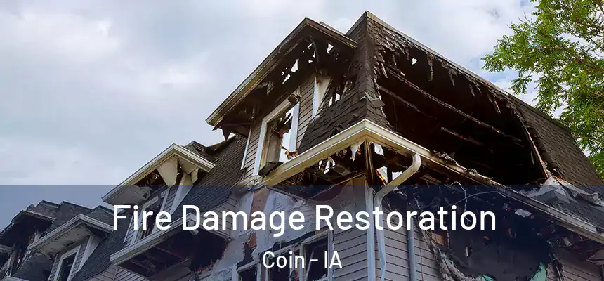 Fire Damage Restoration Coin - IA