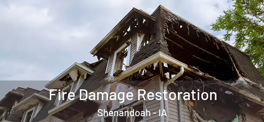 Fire Damage Restoration Shenandoah - IA