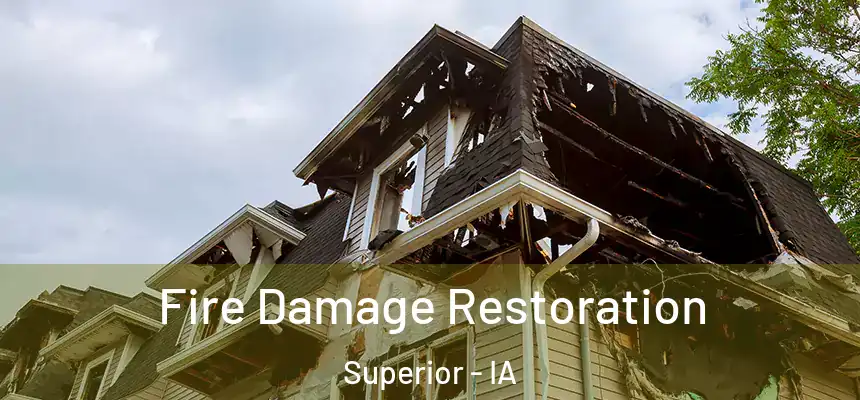 Fire Damage Restoration Superior - IA