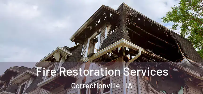 Fire Restoration Services Correctionville - IA