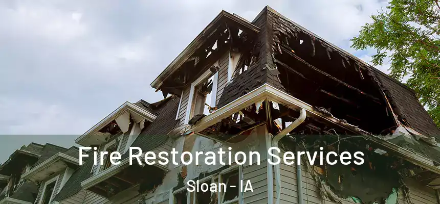  Fire Restoration Services Sloan - IA