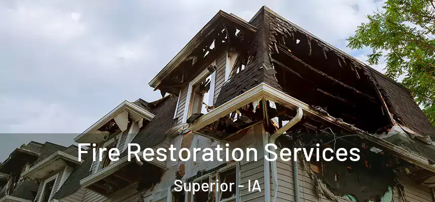 Fire Restoration Services Superior - IA