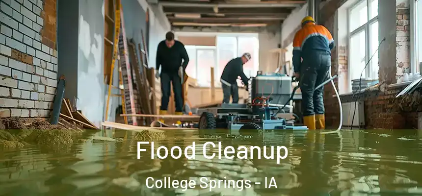 Flood Cleanup College Springs - IA