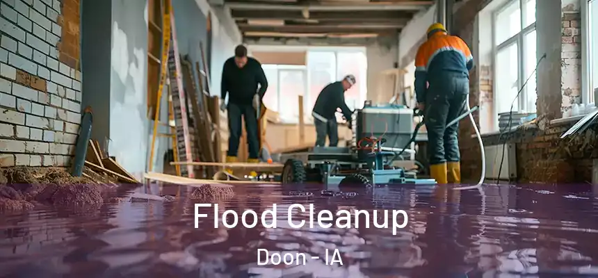 Flood Cleanup Doon - IA