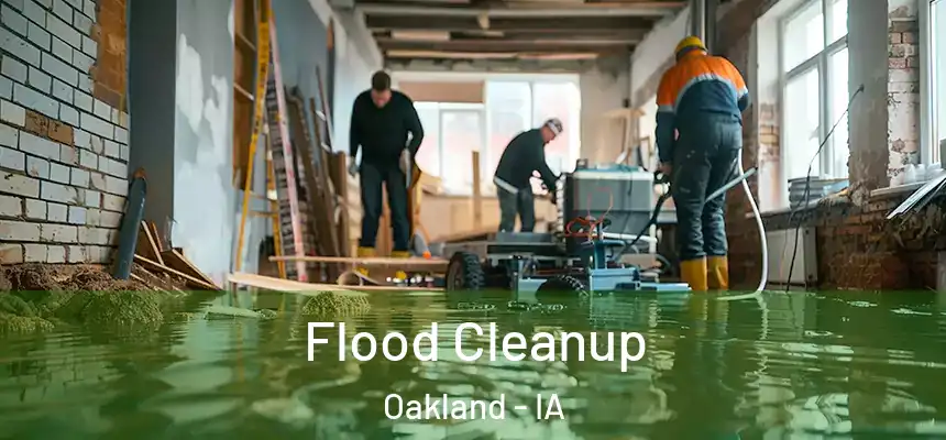 Flood Cleanup Oakland - IA