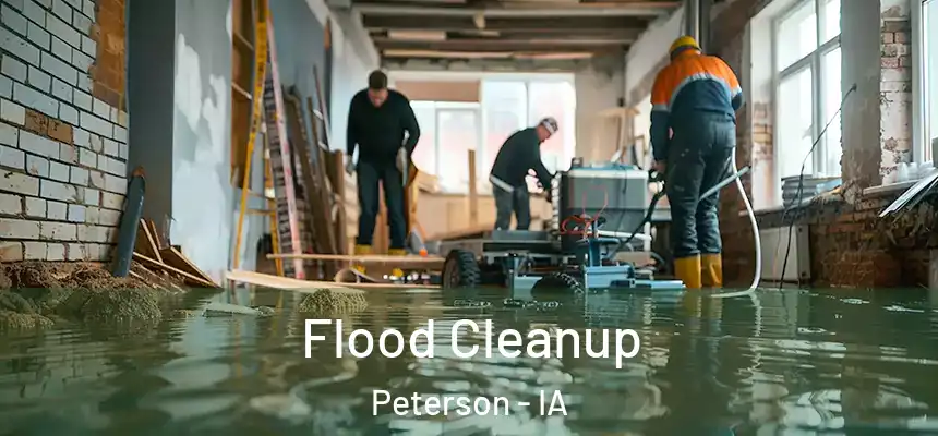 Flood Cleanup Peterson - IA