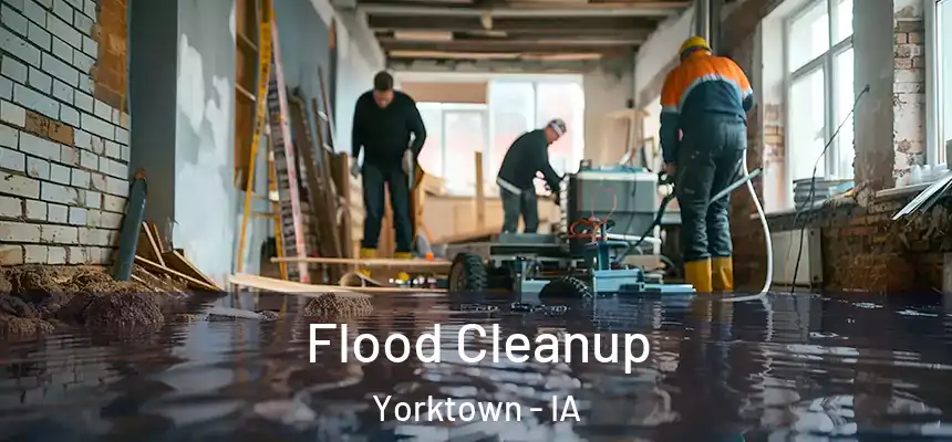 Flood Cleanup Yorktown - IA