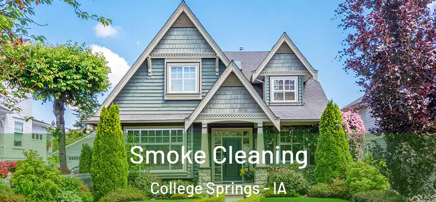  Smoke Cleaning College Springs - IA