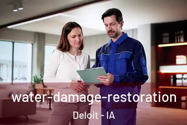  water-damage-restoration Deloit - IA