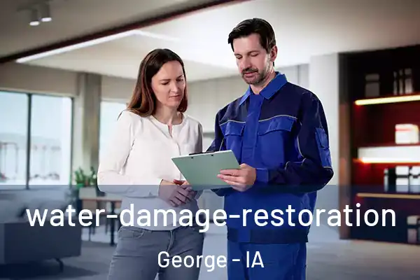 water-damage-restoration George - IA