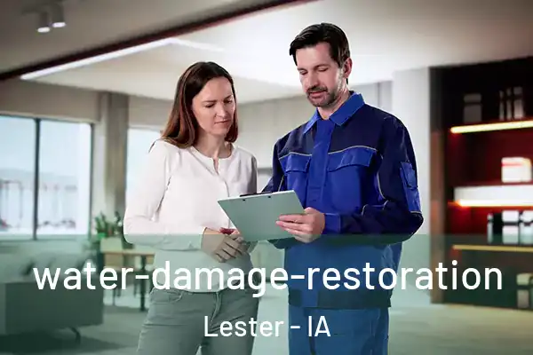  water-damage-restoration Lester - IA