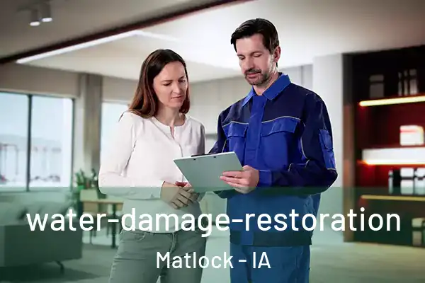  water-damage-restoration Matlock - IA