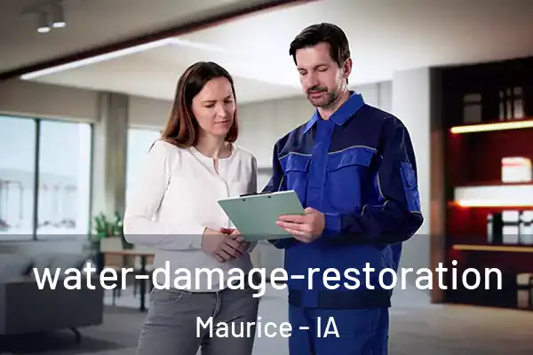  water-damage-restoration Maurice - IA