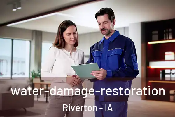  water-damage-restoration Riverton - IA