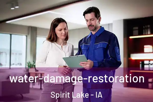 water-damage-restoration Spirit Lake - IA